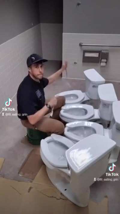 How I building toilets fun