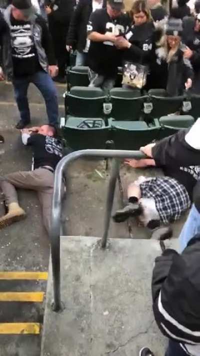 In honor of no sports, he’s an oldie but goodie from the last game the Raiders will ever play at the Oakland Coliseum
