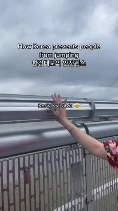 How Korea vs Latvia deal with jumping
