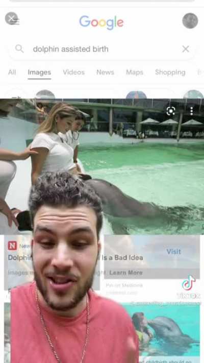 Strange how the US hates both communism... and dolphin water birth