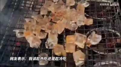 Grilled Ice Cubes???