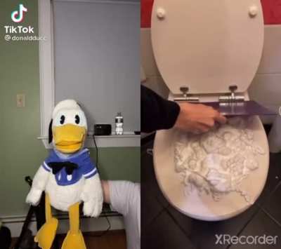 Donald wasn't Happy