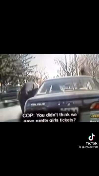 Well played by the cop
