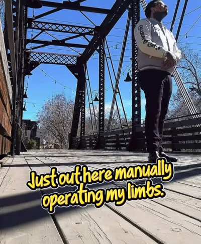 Look! A bridge he hasn’t burned!
