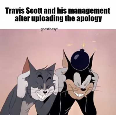 Travis Scott after fortnite yes please give me v-bucks thanks