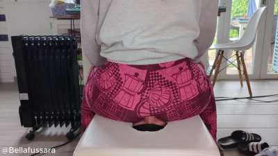 Smother him with my still warm pyjama pants!🍑