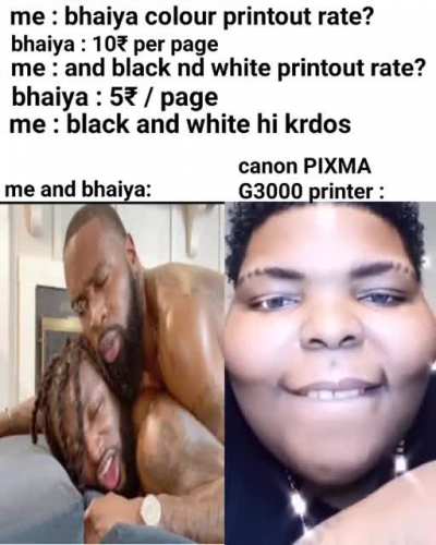 he printed all over me with his ink 💅💅💅💅