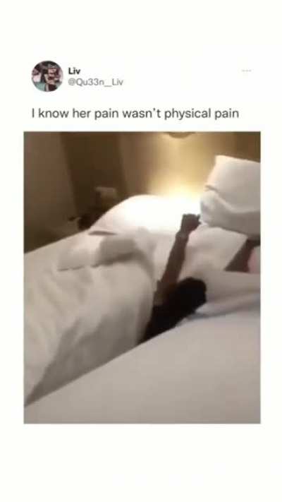 THAT BED HAD QUITE A BOUNCE DIDN'T IT
