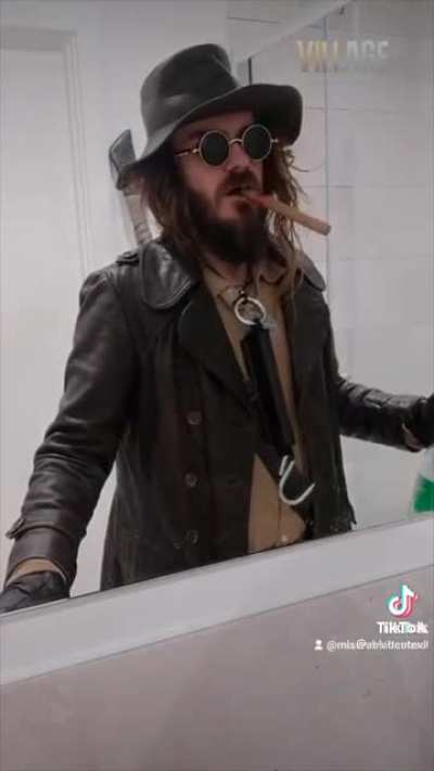 Saw this on TikTok Made by the official Resident evil TikTok page