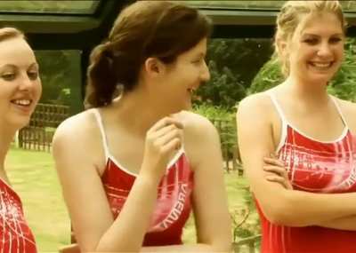 giggling girls