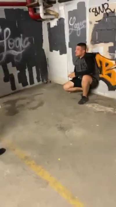 Big man got skills