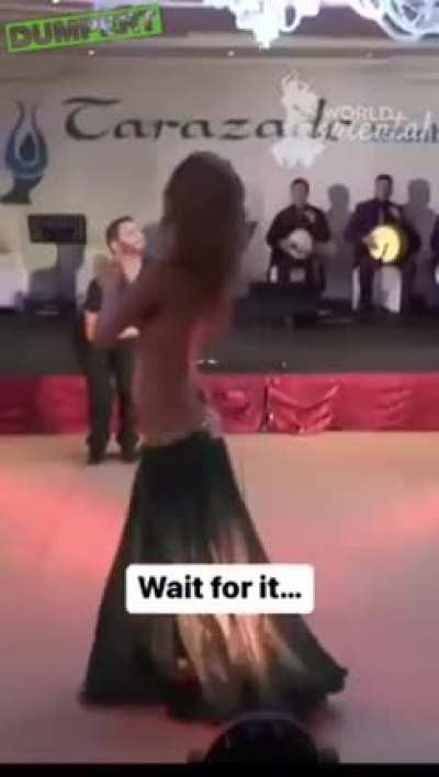Man’s Weird Neck Dance