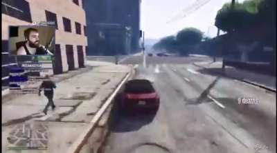 Streamer's Attempts at a no-hit run of GTAV