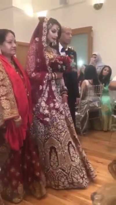 Best day of her life...