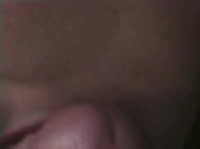 Close up slurping
