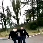 My leg!