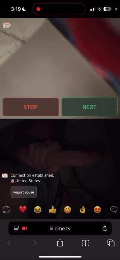 Had to show her friend 