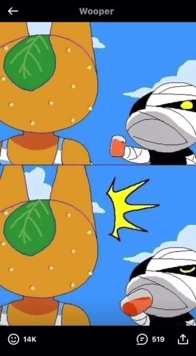 The thirst cannot be quenched