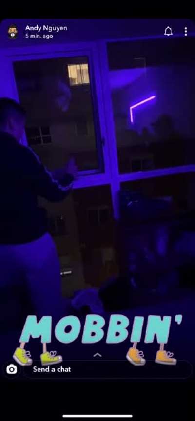 Dorm life during lockdown