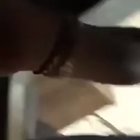 This is what happens when you throw a store mannequin head from the second-floor