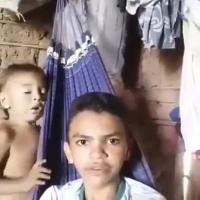 sneezing kid