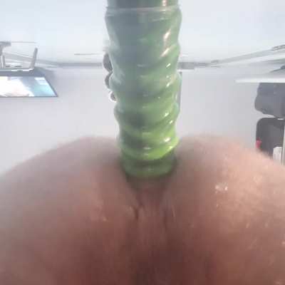 Having fun with my toy
