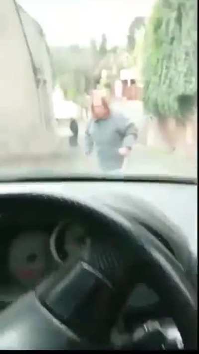 Heroic woman confronts her would-be murderer