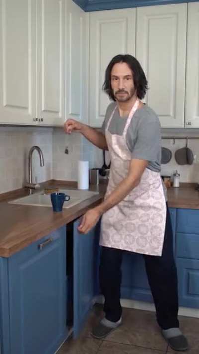 Bet you didn't know Keanu makes tiktoks.