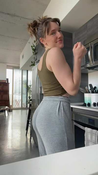 Tits are small but my ass can still bounce [STBA]