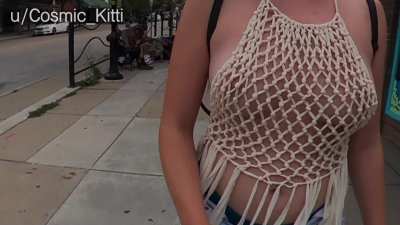 This top sure doesn't cover much of anything haha