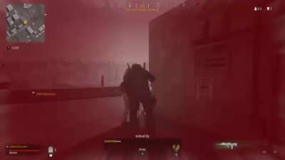 One of my most unlucky deaths. Pop dead silence, go for the execution, get accidentally sniped by the guy he’s fighting.