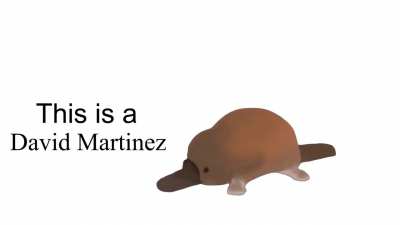 This is a platypus (Sandbeavistan remake)