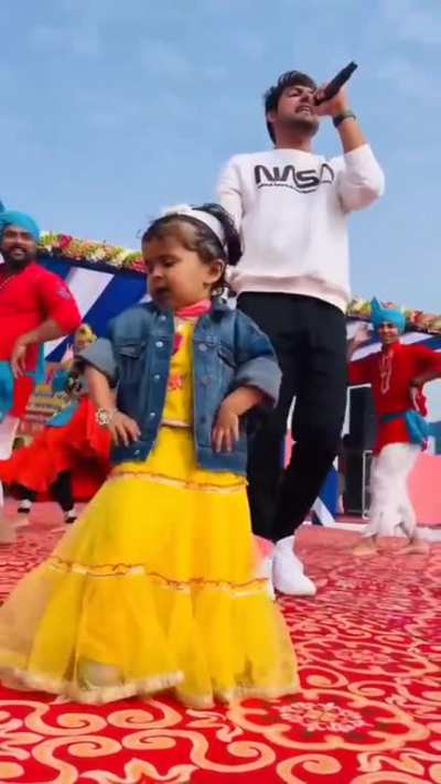 She's a born dancer