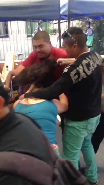 short scuffle
