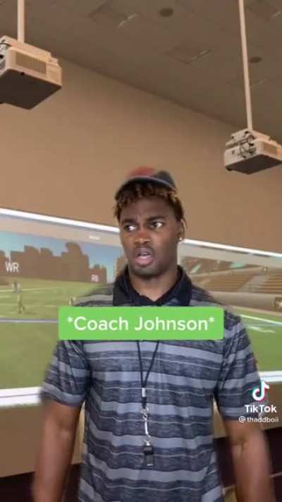 Can’t disappoint coach