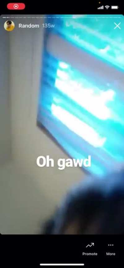 My Cousin’s doggo about to lick my ass