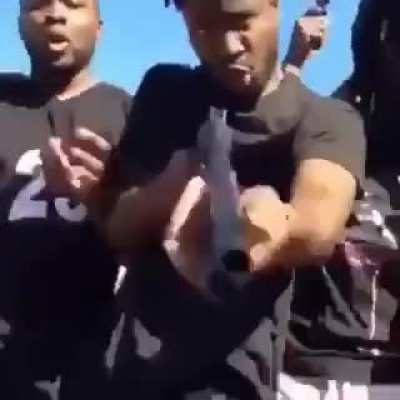 What it’s like to film a rap video.
