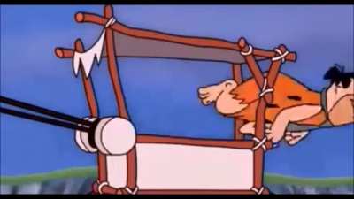 Fred Flinstone gets possessed by Shadow