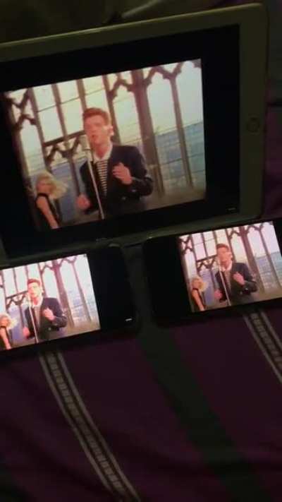 Triple Rick roll