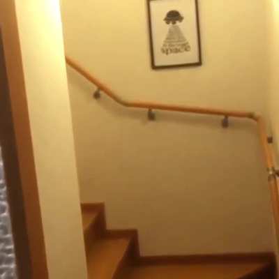 This little staircase and door
