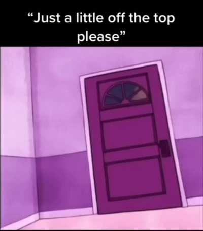 Just a little off the top