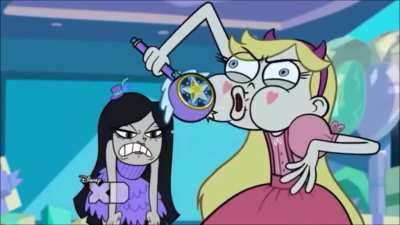 Star shows you how to scratch it
