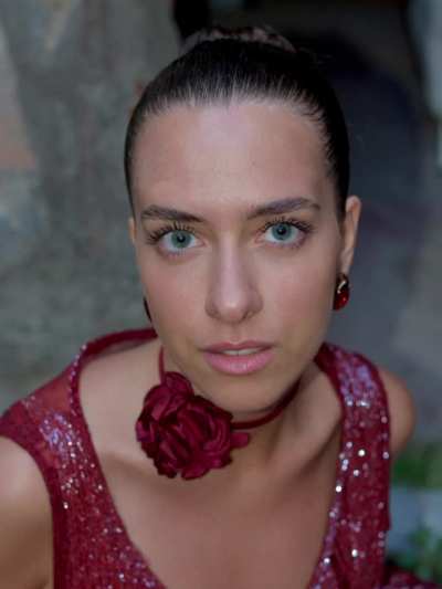 Beautiful ocean eyes of Elettra Abbiati Giusti
