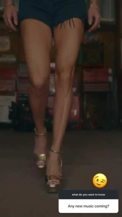Walking in high heels
