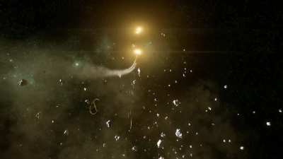 All the clips of the Idris destroying the s9 torpedoes (Full video in comments) EXPANSE VIBES