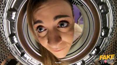 Got Stuck In Washing Machine ! Twice !