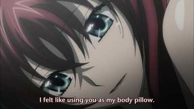 Morning fun with rias