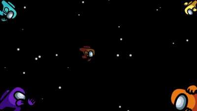 What you see when your crewmates get ejected and you are alone with the impostor!