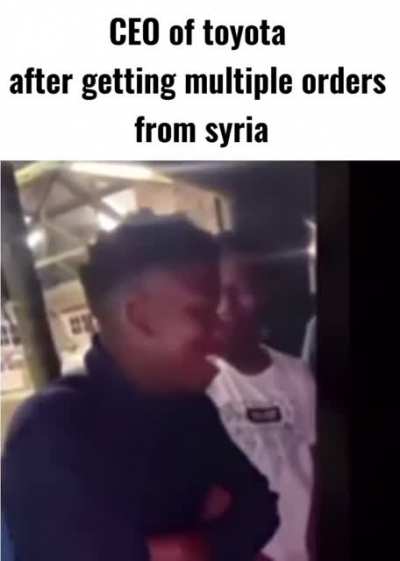 “ Business is booming boys”