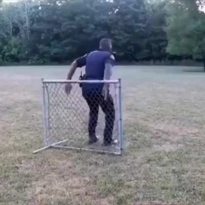 Different ways of hopping a fence